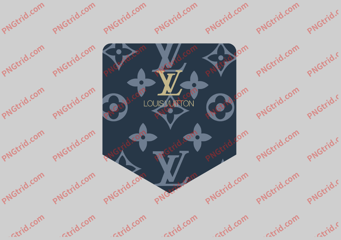 L276 LOUIS VUITTON LV 潮流 个性 创意 英文PNG部落_T恤图案_透明图_白墨_图案破脑瓜部落