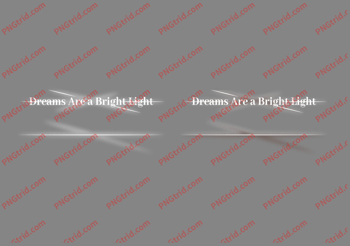 L355 Dreams Are a Bright Light 创意 设计感 横线 英文 双色PNG部落_T恤图案_透明图_白墨_图案破脑瓜部落